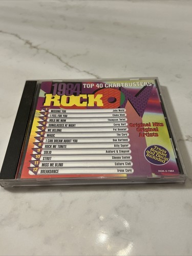 Rock On 1984 by Various Artists (CD, May-1996, Madacy)