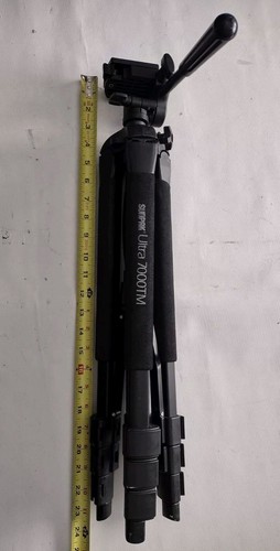 Sunpak Platinum Plus Ultra 7000TM 2-in-1 70" Tripod & Monopod - Black Camera - Picture 2 of 8