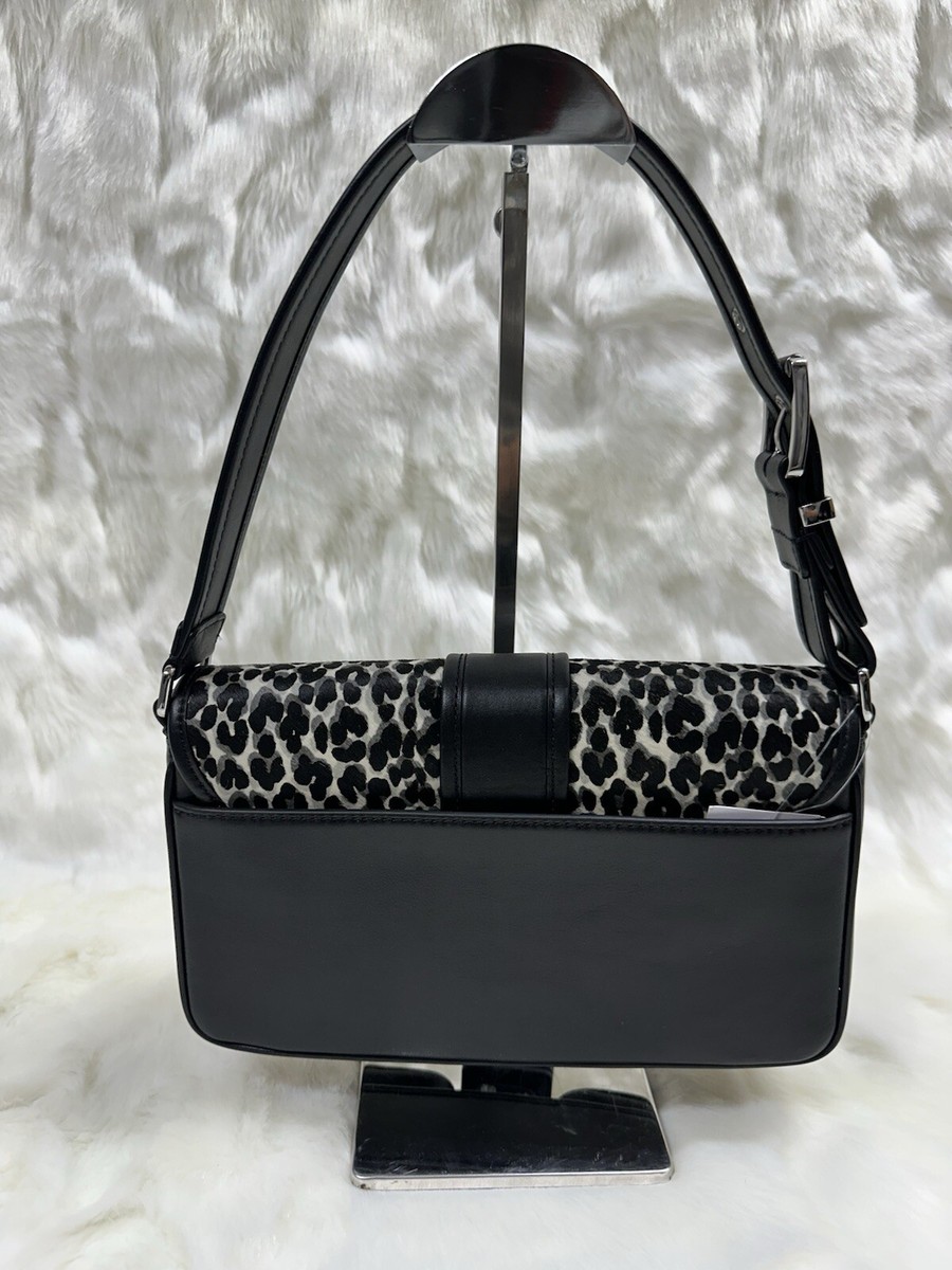 Michael Kors Colby Medium Leopard Print Calf Hair Shoulder