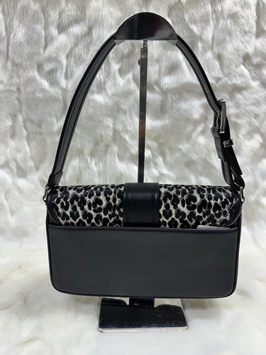 Michael Kors Colby Medium Leopard Print Calf Hair Shoulder Bag + dust bag - Picture 3 of 8