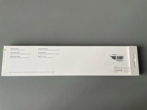 Apple Watch Nike Sport Band Cargo Khaki Black 38mm MRHL2ZM/A - Also 40 & 41 mm - Picture 2 of 3