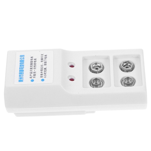 Double Ports ABS 9V - Battery Charger Rechargeable 9V Batteries - Zdjęcie 5 z 12