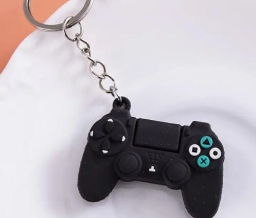 Playstation  PS4 Controller Keyring/ Keychain Black - Picture 1 of 2