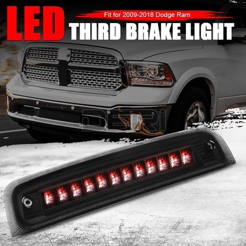 TERCERA LUZ DE FRENO LED LÁMPARA DE CARGA HUMO PARA 09-18 RAM 1500 RAM 2500 RAM 3500 - Imagen 2 de 10