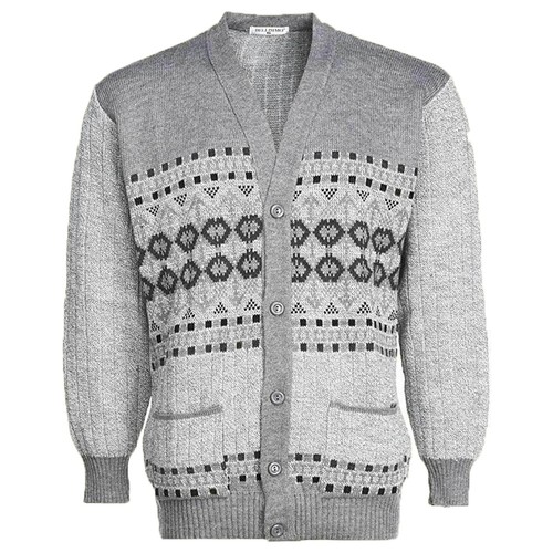 MENS CLASSIC CARDIGAN DESIGN ZIP THICK WARM SWEATER JUMPERS WINTER JUMPER - Picture 25 of 55