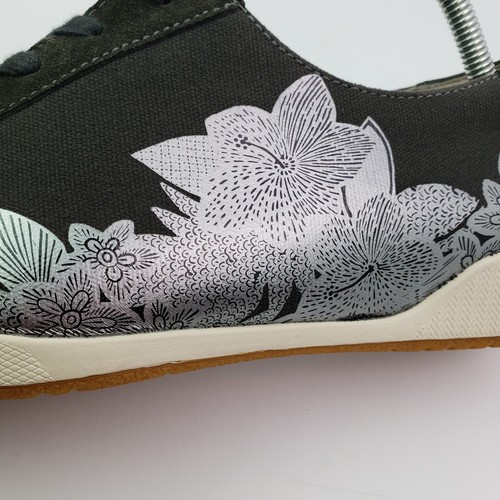 Dansko Olisa Womens Size EU 41 US 10.5-11 Black Canvas Floral Comfort Shoes - Picture 10 of 12