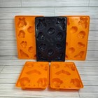 Jello Jell-O Jigglers Halloween Molds Lot 5 Bats Pumpkin Ghost Skull Witch Cats