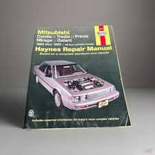 Repair Manual Haynes 68020 Cordia, Tredia, Precis, Mirage, Galant 1983-1993