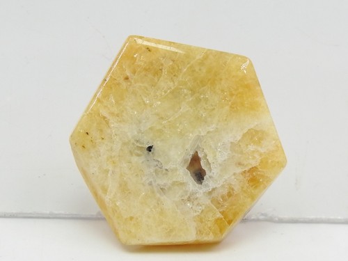 Heliodor Cabochon Smooth Polished Hexagon Shape Loose Gemstone 35X32X11MM Approx - Picture 2 of 10