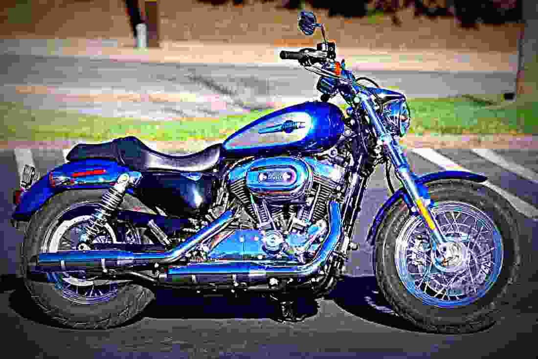 Harley Davidson Sportster 1200 Custom 2017 A4 Photo
