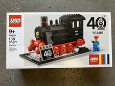 LEGO Promotional: LEGO Trains 40th Anniversary Set 40370