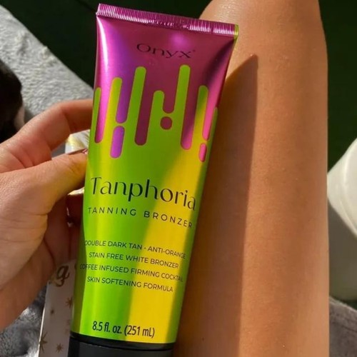 Onyx Tanphoria Tanning Lotion & Accelerator 2 in 1 Tan Bronzing Intensifier - Picture 3 of 10