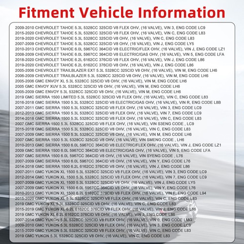Valley Cover With Gasket +Lifters DOD NON-AFM For Chevy 2008-2020 GM LS 17122490 - Picture 15 of 16