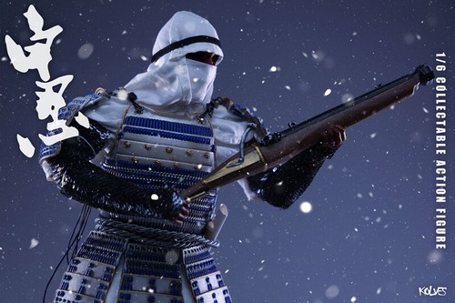 Figura de acción TOYS DAO White Ninja 12 pulgadas muñeca modelo TD-06 blanco blindado ninja - Imagen 2 de 9