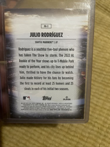 Home Field Advantage Julio Rodriguez - Bild 5 von 5