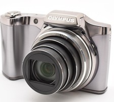 OLYMPUS SZ-14 Compact Digital Camera Silver Tested