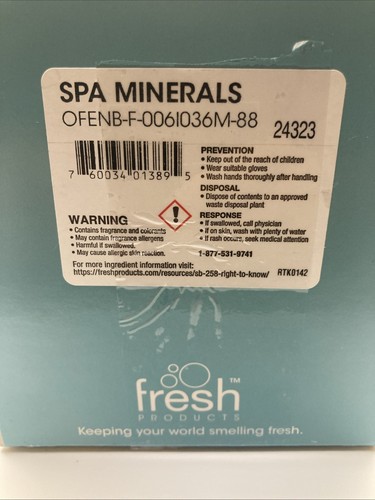 Neu 6 Stück ourfreshe Lufterfrischer Nachfüllpackungen Spa Mineralien 30 Tage Frischeprodukte - Bild 2 von 6