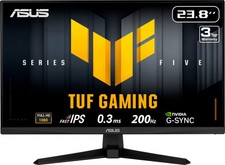 ASUS - TUF Gaming 24" FHD IPS 200Hz 0.3ms Gaming Monitor with G-SYNC/FreeSync...