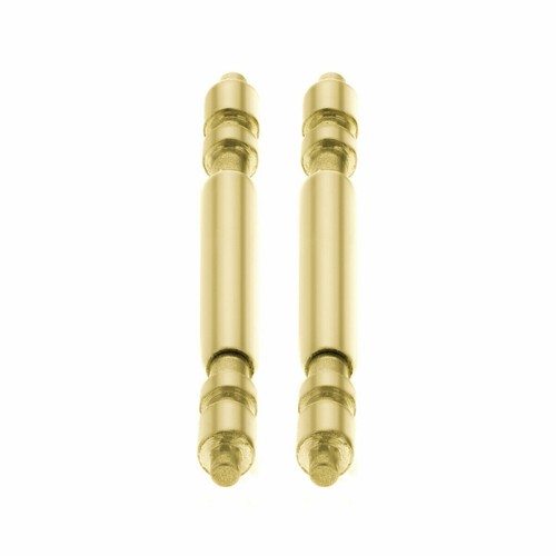 2 PIEZAS BARRA DE RESORTE DORADA PARA 34MM ROLEX PRESIDENTE CORREA CORREA CORREA PULSERA 19MM - Imagen 4 de 4