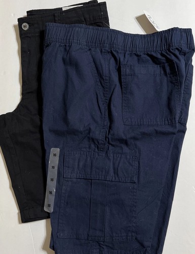 The Children’s Place Arizona Jean Navy Co NWT Shorts Boy’s size 16/16H Cargo NWT