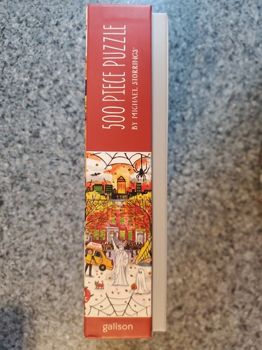 NEW Galison HALLOWEEN PARADE 500 piece puzzle Michael Storrings - Picture 5 of 6