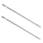  1 Pair Roller Mop Pull Rod Replacement Parts - 11.32'' Flat Mop Handle Repair
