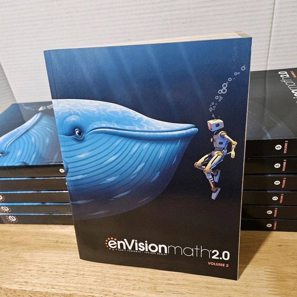 Lot 12 - 5th Grade Math Workbooks EnVision Math 2.0 Texas Student Edition Vol 2 - Image 2 of 4