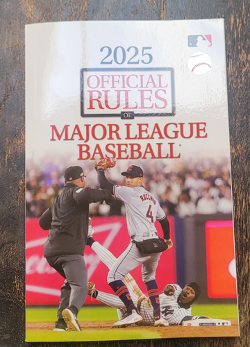 2025 Official Rules of Major League Baseball (Paperback) Official Rules New