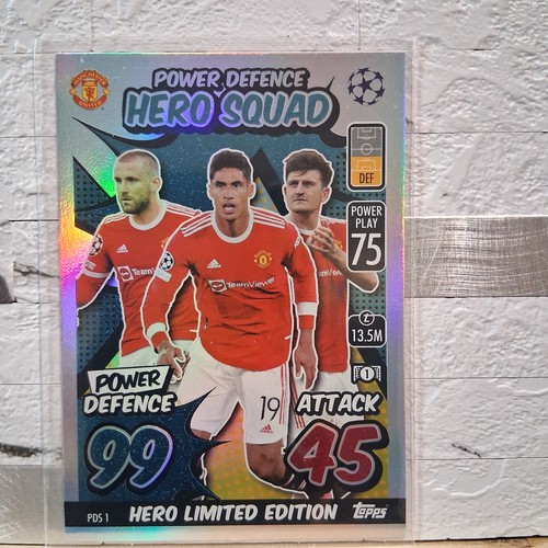 Luke Shaw / Raphaël Varane / Harry Maguire 2021-22 Topps Match Attax - Bild 1 von 2
