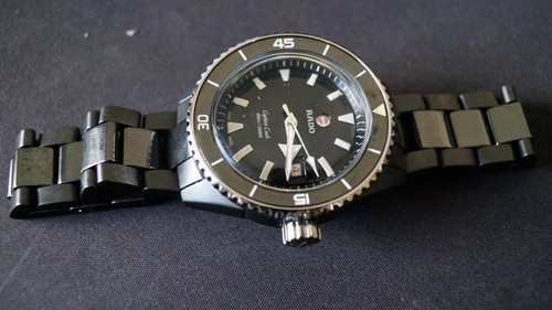 Rado Captain Cook R32129152 Ceramic 43mm Black Dial Automatic Watch date @3 - Picture 14 of 21