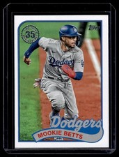 2024 Topps 1989  35 Anniversary Mookie Betts Los Angeles Dodgers #89B-34