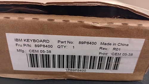 Black IBM Keyboard Model KB-0225 89P8400 - PS/2 - Picture 5 of 5