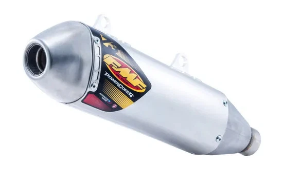 Silenciador de escape FMF Powercore 4 hexagonal deslizable con SA para KTM 450 SMR 07-09 Foto 2 de 4
