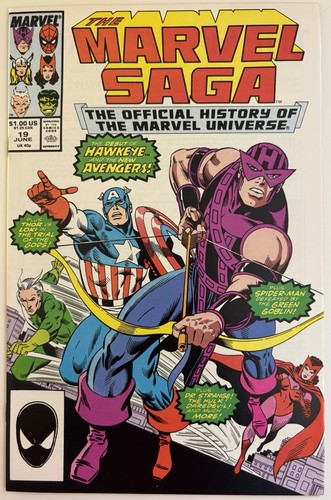 Marvel Saga 1-22 VF/NM 1985 X-Men Spider-man Fantastic Four Hulk Thor - Picture 20 of 23