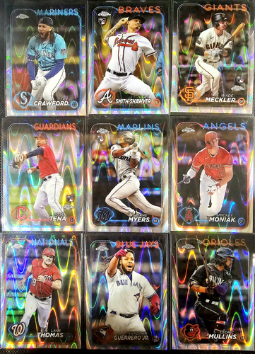 2024 Topps Chrome Raywave You Pick! Rc F/S - Picture 29 of 50