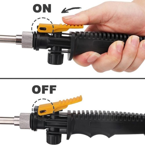 72Cm High Pressure Sprayer Wand with Adjustable Nozzle and Hose for Garden Use - Picture 9 of 10