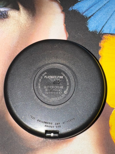 MAC PLAYBOY COLLECTION PLAYMATE PINK Glitter Cream ~RARE - Picture 2 of 4