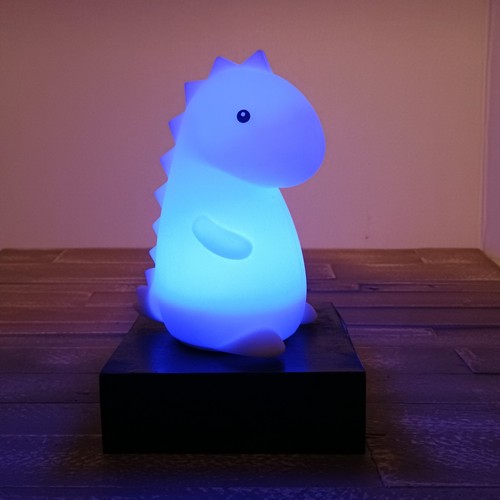 Globe 13099 Tommy Dinosaur Touch Multi-Color Changing Integrated LED Night Light - Picture 6 of 7