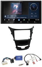 Kenwood Bluetooth 2DIN USB DAB Lenkrad Autoradio für SSangYong Korando ab 13 Tas
