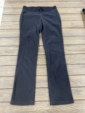 Old Navy Girls Fleece Pants Black Size L 10-12 Regular