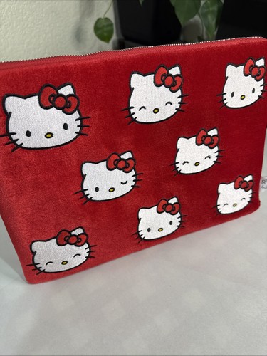 Sanrio Hello Kitty 50th Anniversary Zippered Ipad/Laptop Tablet Case Logo Soft - Picture 15 of 15