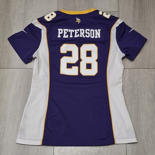 Adrian Peterson #28 Minnesota Vikings Nike NFL Jersey Women’s Small M - Picture 3 of 9