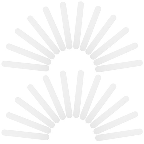  Paquete de 2 dispositivos de cuidado bucal raspador de lengua supresor de plástico depresor plano - Imagen 10 de 12