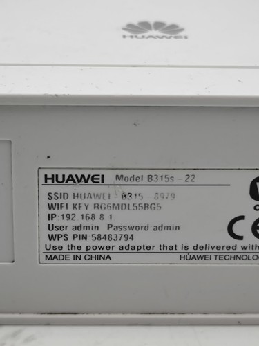 Huawei B315s-22 4G LTE Router - Gebraucht, Aktiv Spuren Der Verwendung - Bild 2 von 8