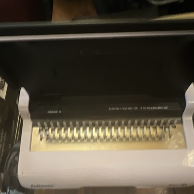 Fellowes Star+ 150 Office Comb Binding Machine, White