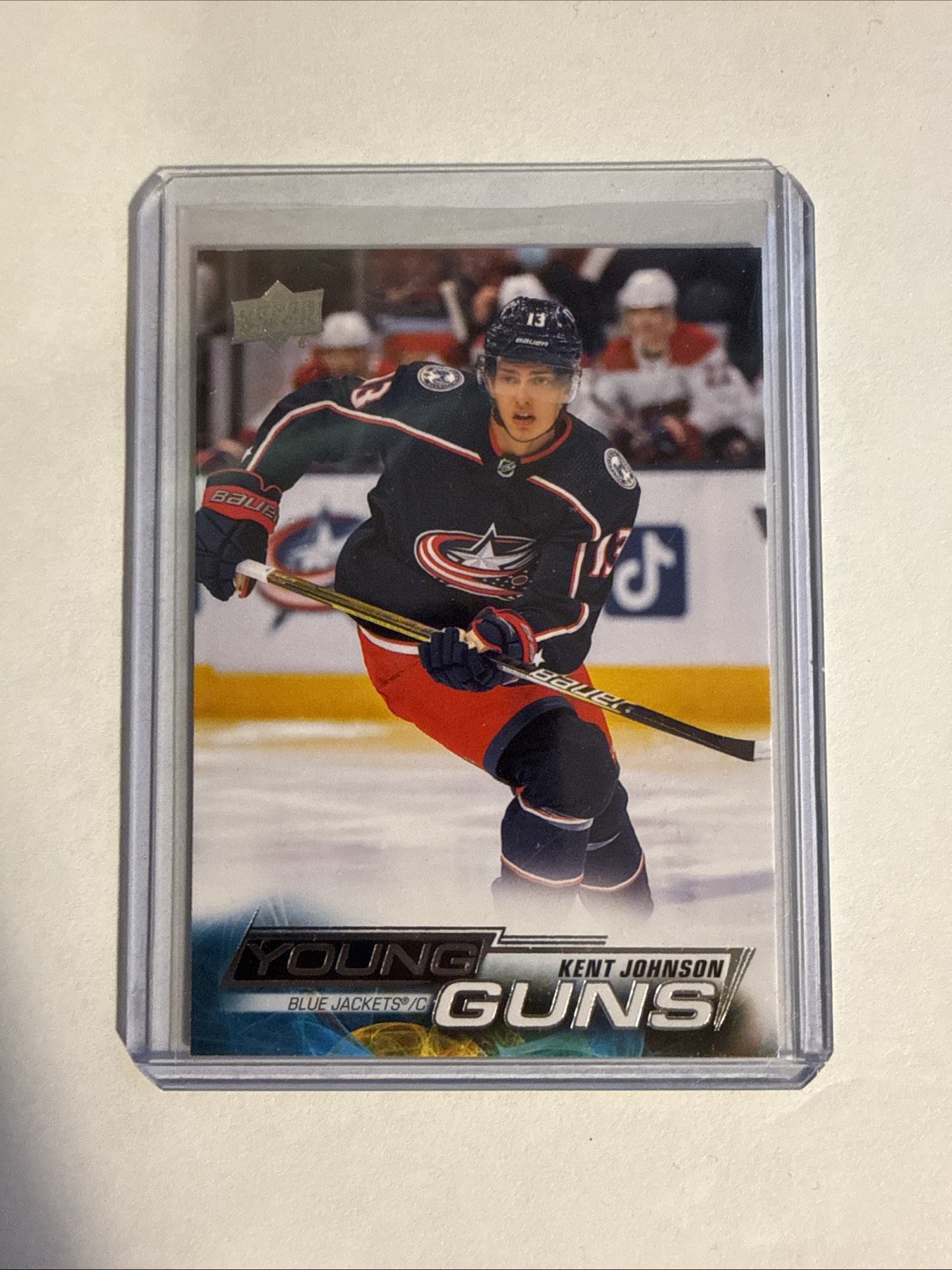 2022-23 Upper Deck #209 Kent Johnson YG RC