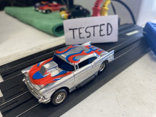 Slotcar Tyco 57 Chevy Curve Huger GETESTET in sehr schönem Zustand