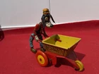 Goofy the Walking Gardener Wind Up Tin Toy.Made by Marx in England in 1950.