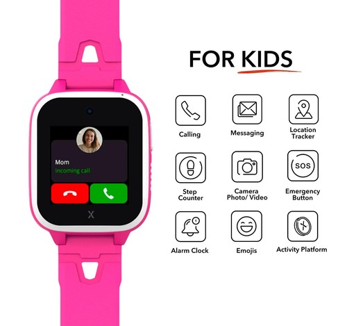 Xplora XGO 3 Dzieci Smartwatch Telefony Połączenia SOS GPS Tryb szkolny Kamera Karta SIM - Zdjęcie 6 z 20