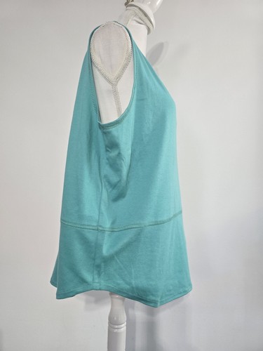 Vintage Jordache Übergröße 22 90er Strick Tank Top Damen ärmellos T-Shirt Preppy - Bild 10 von 11
